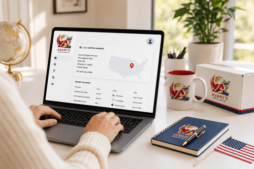 Shipment tracking dashboard for Avani's Freight Services